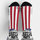 Blackstone Valley Kapitel - Socken Logo US Flagge (Oben)
