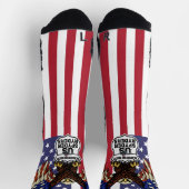 Blackstone Valley Kapitel - Socken RWB Logo Flagge (Oben)