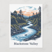 Blackstone Valley Massachusetts USA Travel Postkarte (Vorderseite)