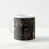 BlackTechnology Circuit Board Elektronischer Compu Kaffeetasse (Vorderseite Links)