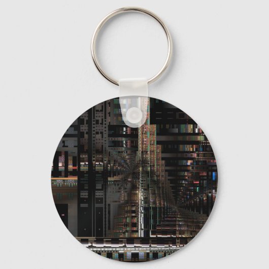 BlackTechnology Circuit Board Elektronischer Compu Schlüsselanhänger (Vorderseite)