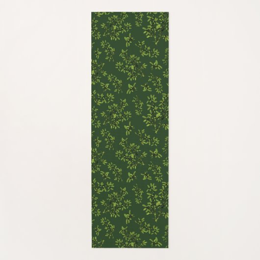 Blackthorn Dark Green Yogamatte (Vorderseite)