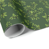 BlackthOrn dunkelgrün Geschenkpapier (Rolleneckpunkt)