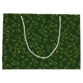 BlackthOrn dunkelgrün Große Geschenktüte (Rückseite)