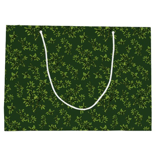 BlackthOrn dunkelgrün Große Geschenktüte (Rückseite)