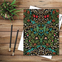 Blackthorn Floral Pattern William Morris Postcard