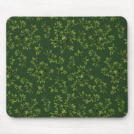 Blackthorn Muster Deep Green Mousepad (Vorne)