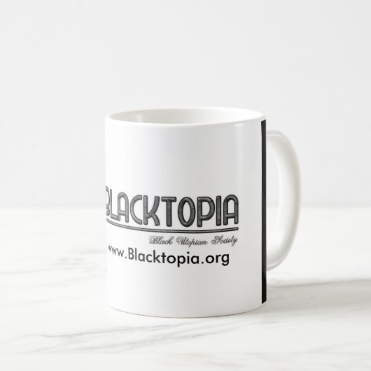 Blacktopia klassischer Kaffee u. Tee-Tasse Kaffeetasse (VorderseiteRechts)