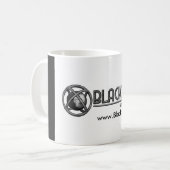 Blacktopia klassischer Kaffee u. Tee-Tasse Kaffeetasse (Vorderseite Links)