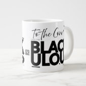 BLACKULO.US™ "To The Core!" - Gründer von Flex 🔥 Jumbo-Tasse (Vorderseite Rechts)