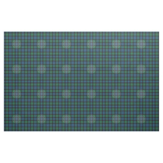 Blackwatch Ancient Tartan mit Muster Stoff (Yard (91,4 cm))