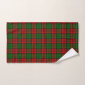 Blackwatch Campbell Tartan Red Green Kariert Badhandtuch Set (Handtuch)