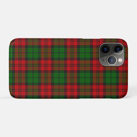 Blackwatch Campbell Tartan Red Green Kariert Case-Mate iPhone Hülle (Rückseite (Horizontal))