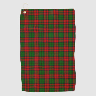 Blackwatch Campbell Tartan Red Green Kariert Golfhandtuch