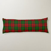 Blackwatch Campbell Tartan Red Green Kariert Seitenschläferkissen (Rückseite)