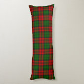 Blackwatch Campbell Tartan Red Green Kariert Seitenschläferkissen (Rückseite (Vertikal))