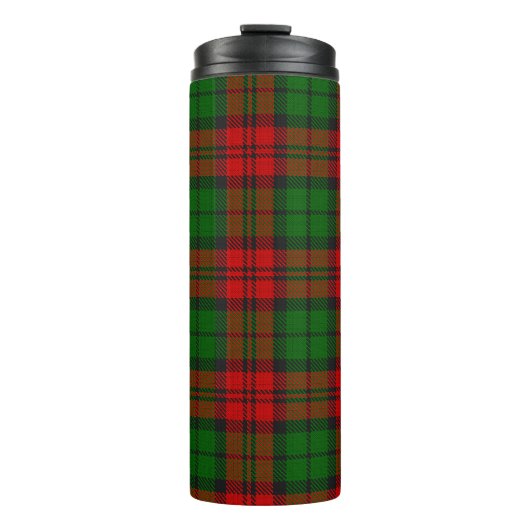 Blackwatch Campbell Tartan Red Green Kariert Thermosbecher (Vorderseite)