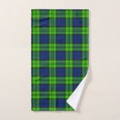 Blackwatch Kariert Tartan Badhandtuch Set (Handtuch)