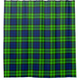 Blackwatch Kariert Tartan Duschvorhang