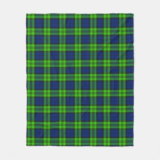 Blackwatch Kariert Tartan Fleecedecke (Vorderseite)