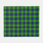 Blackwatch Kariert Tartan Fleecedecke (Vorderseite (Horizontal))