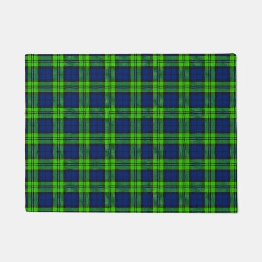 Blackwatch Kariert Tartan Fußmatte (Vorderseite)