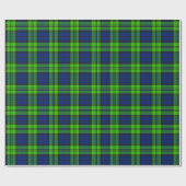 Blackwatch Kariert Tartan Geschenkpapier (Flach)