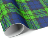 Blackwatch Kariert Tartan Geschenkpapier (Rolleneckpunkt)