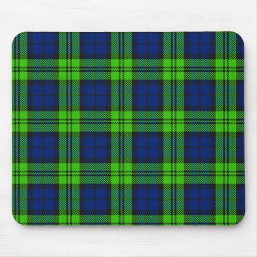 Blackwatch Kariert Tartan Mousepad (Vorne)