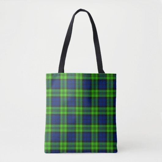 Blackwatch Kariert Tartan Tasche (Vorderseite)
