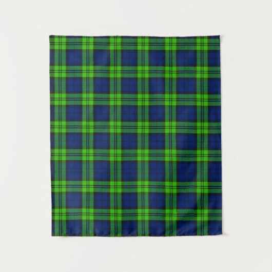 Blackwatch Kariert Tartan Wandteppich (Vorderseite)