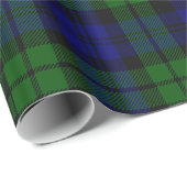 Blackwatch Tartan Campbell Clan Geschenkpapier (Rolleneckpunkt)