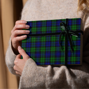 Blackwatch Tartan Campbell-Clan Geschenkpapier