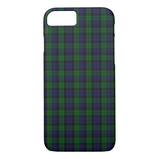 Blackwatch Tartan Case-Mate iPhone Hülle (Rückseite)