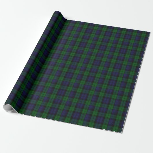 Blackwatch Tartan Geschenkpapier (Ungerollt)