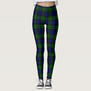 Blackwatch Tartan Kariert Leggings