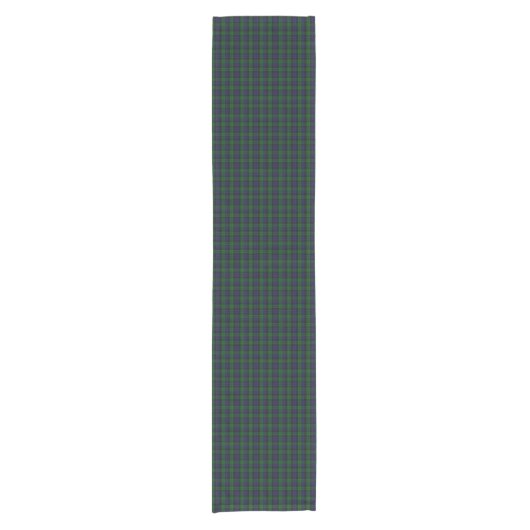 Blackwatch Tartan Kurzer Tischläufer (Vorderseite)