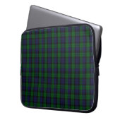 Blackwatch Tartan Laptopschutzhülle (Vorderseite Links)