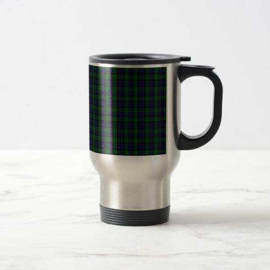 Blackwatch Tartan Reisebecher (Rechts)