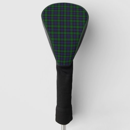 Blackwatch Tartan Royal Scottish Kariert Pattern Golf Headcover (Vorderseite)