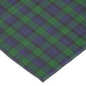 Blackwatch Tartan Tischdecke (Schrägansicht)