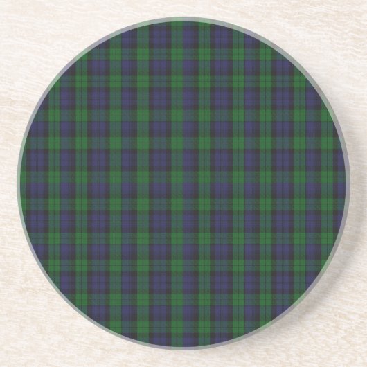 Blackwatch Tartan Untersetzer (Vorne)