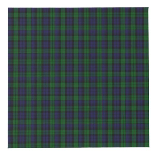 Blackwatch Tartan Würfel (Vorderseite)