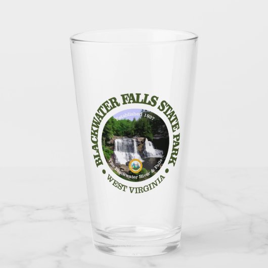 Blackwater Falls SP Glas (Vorderseite)