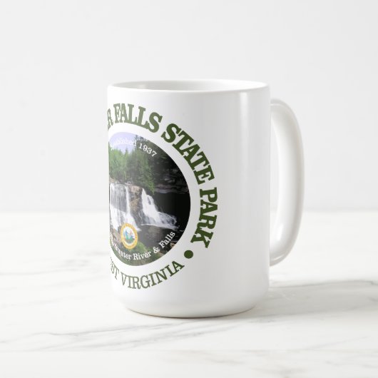 Blackwater Falls SP Kaffeetasse (VorderseiteRechts)