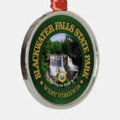 Blackwater Falls SP Ornament Aus Metall (Rechts)