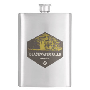 Blackwater Falls Staat Park West Virginia Flachmann