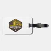 Blackwater Falls Staat Park West Virginia Gepäckanhänger (Rückseite horizontal)