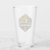 Blackwater Falls Staat Park West Virginia Glas (Rückseite)