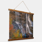 Blackwater Falls Staat Park | West Virginia Wandteppich Mit Holzrahmen (Gewinkelt)